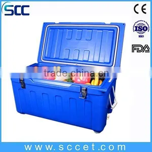 Best Popular Roto Molded Non Plug-in Insulation Ice Chest Container Chilly Bin for Fisher Man and Household thumbnail-1