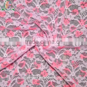 2016 Custom Lace Women Dresses Fabric ,100% Nylon Lace Fabric China Supplier Quality Choice thumbnail-1