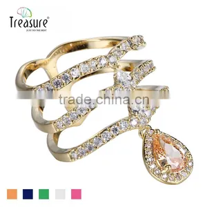 2016 New Products Finger Ring Jewelry Fashion Gold Ring Designs Wholesale Jewelry thumbnail-1