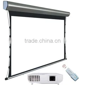 3D Sliver Home Cinema Projector Screen thumbnail-1