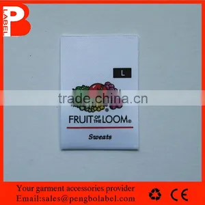 Eco-friendly Low Price Custom Satin Printed Clothing Label for Women Garment thumbnail-1