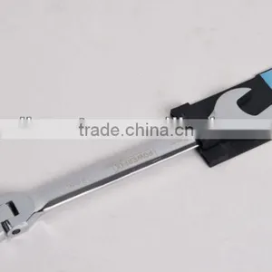 Single Hangtag Flexible Head Combination Ratchet Wrench thumbnail-1