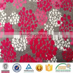 Changshu Textile Poly Spandex Printing Fabric For Velvet Prom Dress For Girls thumbnail-1
