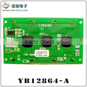 New Product 12864 LCD Screen Lcd Display Blue LCD and 6 O'clock Viewing Angle Matrix Module From China Supplier thumbnail-5