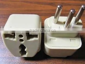 QIAOPU Brazil Power Cord /Brazil Convert Plug Sockets thumbnail-1