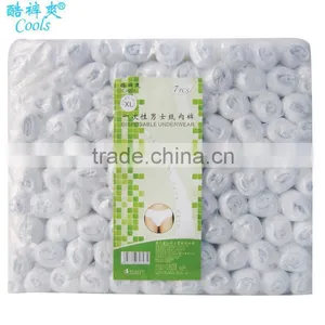 Men Disposable Paper Underwear(7pcs/opp Bag) thumbnail-1