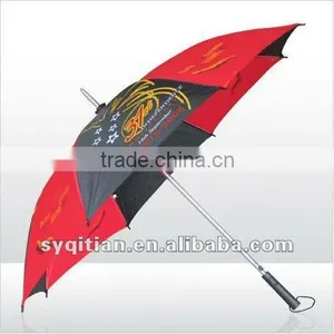 Cheap Promotion Straight Umbrella Advertsing Umbrella thumbnail-1