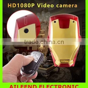 With Remote Control Marvel Video Camera FHD 1080P Iron Man Mini DV Camera thumbnail-1