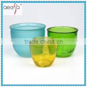 Hot Selling New Design Cheap Bulk Flower Glass Pot thumbnail-1