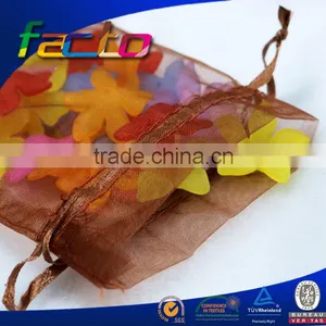 Custom Printed Organza Bag Fashion Lace Fabric thumbnail-1