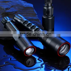 Lumifire CE/RoHS Cool White Long Range Dimmable Flashlight LED Rechargerable Torch thumbnail-1
