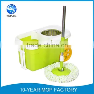 Hot Selling Plastic Mop Bucket Trolley With Wheels thumbnail-1