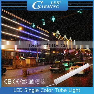 IP65 Outdoor Warm Yellow Builidng Lighting LED Digital Tube Light thumbnail-3
