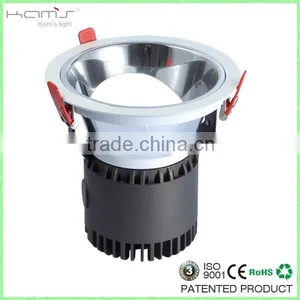 High Power Patent Design Tiltable Round LED Downlight thumbnail-1