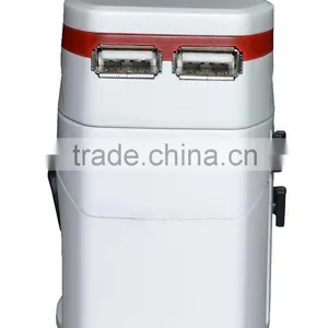 NEWEST World Travel Adapter With USB Charger of AINOVO thumbnail-6