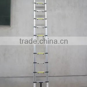 3.8m Finger Safety Protection Telescopic Extending Ladder thumbnail-2