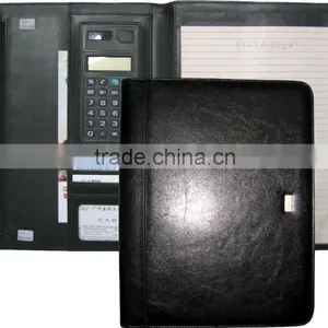 PVC MATERIAL WRITING FOLDER WITH CALCULATOR thumbnail-1