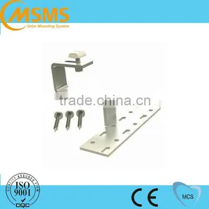 High Quality Stainless Steel Solar Roof Hook for Panel Mounting thumbnail-5