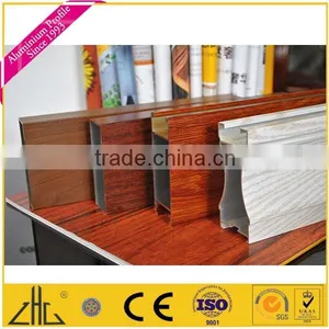 Wow!! Aluminium Fence Louver Profiles Manufacturer Foshan,6063T5 Aluminum Woodgrain Fencing System, Aluminium Wood Grain Railing thumbnail-1