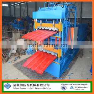 New Type- Double Layer Roof Tile Roll Forming Machine thumbnail-1