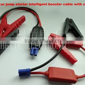 12v Car Battery Jump Starter Intelligent Booster Cable With Clamps for Emergency Tools Portable Car Jump Starter thumbnail-1