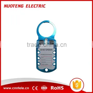 LAH01 Durable Anodized Lluminum Alloy Lockout Hasps With Labels thumbnail-2