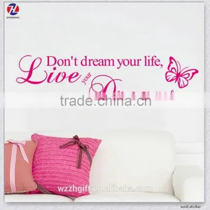 Charming Butterfly Design Eco-Friendly Washable PVC Removable Room Decor 3d Wall Stickers thumbnail-4