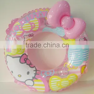 Lovely Inflatable Swimming Pool Air Tube Ring for Toddler With High Quality thumbnail-1