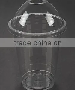16oz Plastic PET Cup With Lid (100mm) thumbnail-1