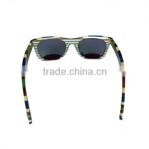 Skateboard Fashion Wood Sunglasses thumbnail-4