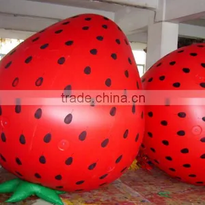 Commercial Inflatable Fruit Strawberry Helium Balloon for Sale thumbnail-1