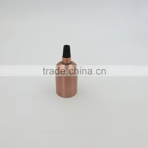 New Product Smooth Metal Screw Lamp Socket E26 E27 Lamp Holder Pendant for Edison Bulb thumbnail-4