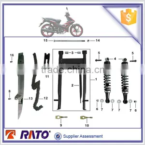 High Performance Bush Bolt Washer for AT110 for Sale thumbnail-1