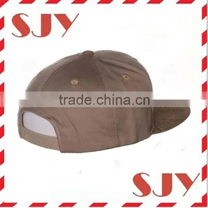 Custom Blank Flat Brim Snapback Suede Baseball Cap thumbnail-3