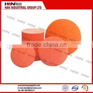 5.5" DN125/ 6" DN150Medium Soft Concrete Pump Cleaning Ball /Sponge Ball thumbnail-1