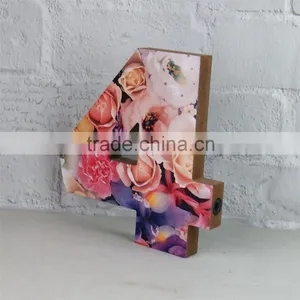 Sublimation MDF Wood Numbers,sublimation Wood Crafts Gifts thumbnail-1