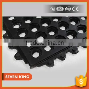 QD 7king Great Wall SBR Rubber Mat Rolls ,anti Fatigue Floor Matting ,rubber Tactile Indicator Mat thumbnail-2