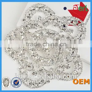 New! Fashion Sewing On Wedding Cake Crystal Rhinestone Trims for Dresses thumbnail-5