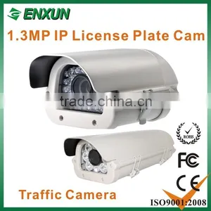 1.3MP IP License Plate Cameras and Road Camera for Parking Use to Get Clear Car Number Pictures With Night Vision Function thumbnail-2