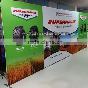 Portable Tension Spring Backdrop Tension Fabric Booth Display thumbnail-4