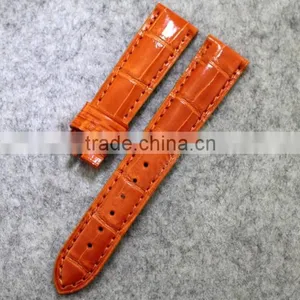 Jranter Exotic Genuine Crocodile Leather Colorful Watch Band Leather in High Quality thumbnail-1