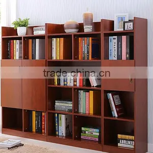 Bookcase With Eight Case in White Colour thumbnail-1