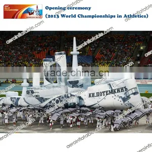 2013 World Championships in Athletics Inflatable Warship thumbnail-1