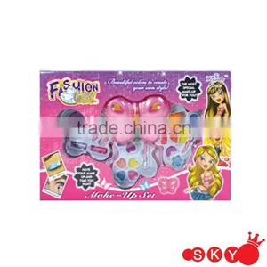 New Princess Kids Beauty Cosmetic Makeup Kit Gift Set thumbnail-1
