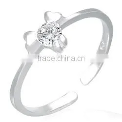 2014 Sterling Silver Celtic Spiral Midi Ring Toe Ring Adjustable thumbnail-1