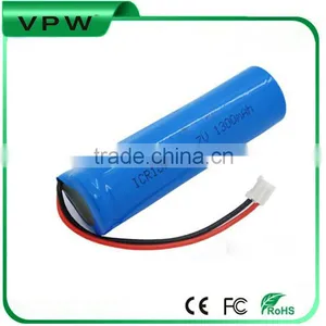Li-ion 18650 1300mah 3.7v Rechargeable Battery for Portable Floodlight thumbnail-1