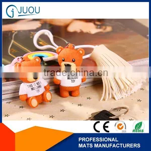 Custom Soft Pvc Teddy Bear Keychain thumbnail-1