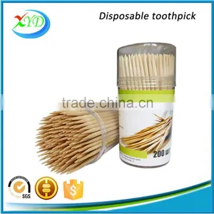 Plastic Dispenser Round Wooden Toothpicks thumbnail-1