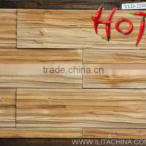 Wood Artifiical Stone, Decorate Background Wall Design .latest Design Wall Tiles(YLD-22001) thumbnail-3