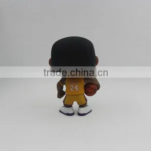 Custom Mini NBA Player Lakers Kobe Bryant Bobble Head Dolls Figurine Craft thumbnail-5